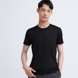 Uniqlo Japan HeaTTech Crewneck T  shorT Sleeve - 00 WHITE/M