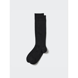 Uniqlo Japan High Socks - 09 BLACK/2527