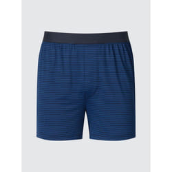 Uniqlo Japan Air Rhythm Border Trunks - 69 NAVY/L