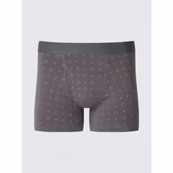Uniqlo Japan Cotton Boxer Briefs - 07 GRAY/L