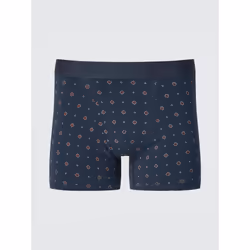 Uniqlo Japan Cotton Boxer Briefs - 69 NAVY/M