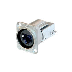 Neutrik NE8FDY-C6 wire connector RJ45 Black, Silver