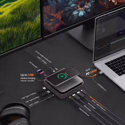 j5create JCD3199 USB-C® Dock Dual 4K HDMI™, Space Grey - Additional view 7