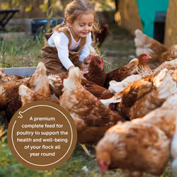 Copdock Mill Range Layers Pellets with Verm-X Chicken Feed 20kg - Premium Quality Complete Feed for Poultry - 100% Natu