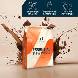 Myprotein Essential Whey Protein Powder | Chocolate Smooth 1.3 KG | 18 g Protein per Serving | Low Sugar, Less Than 110 Calories | Supports Muscle Gr