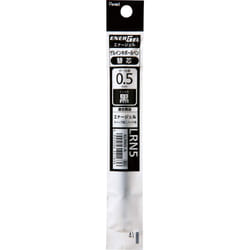 Pentel Gel Ballpoint Pen Refill for Energel X  0.5mm Needle Tip  Black