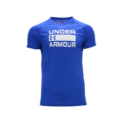 , XL) UNDER ARMOUR Dri-Fit Mens T Shirts Quick Dry Sport - Blue (Letters