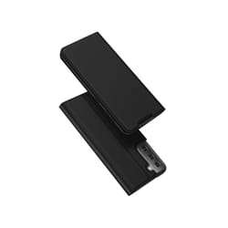 For Samsung Galaxy S21 5G DUX DUCIS Skin Pro Series Horizontal Flip PU + TPU Leather Case with Holder & Card Slots(Black)