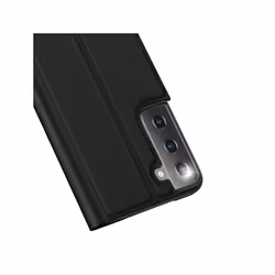 For Samsung Galaxy S21 5G DUX DUCIS Skin Pro Series Horizontal Flip PU + TPU Leather Case with Holder & Card Slots(Black)