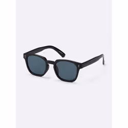Gu By Uniqlo Uv Cut Square Wellington Sunglasses - 09 BLACK/ONE SIZE