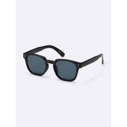 Gu By Uniqlo Uv Cut Square Wellington Sunglasses - 09 BLACK/ONE SIZE