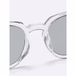 Gu By Uniqlo Uv Cut Square Wellington Sunglasses - 09 BLACK/ONE SIZE
