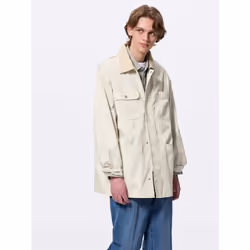 Gu By Uniqlo Coverall Jacket - 09 BLACK/3XL
