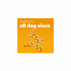Pedigree Tasty Bites - Dog Treats Chewy Slices with Beef 155 g