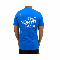 The North Face 009008 Mens Graphic T Shirts - Royal Blue, S