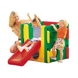 Little Tikes Junior Activity Gym. Climb, Crawl, & Slide, Durable Garden Toy for Kids Indoor or Outdoor Activity. Stable, Kid-Safe Playset, For Kids Ag