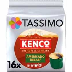 Tassimo Kenco Americano Decaf Coffee Pods