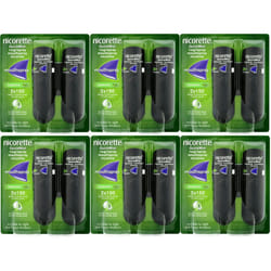 6 x Nicorette QuickMist 1mg/Spray Mouthspray Freshmint 2 x 150 Sprays