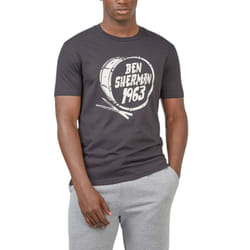 BEN SHERMAN 0308 Mens T Shirts Casual Summer Tee - Black, L