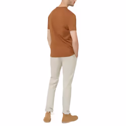 BEN SHERMAN Mens T Shirts Casual Summer Tee - Brown, 2XL