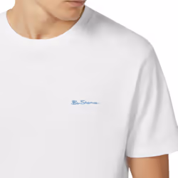 BEN SHERMAN Mens T Shirts Casual Summer Tee - White, 2XL