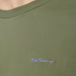 BEN SHERMAN Mens T Shirts Casual Summer Tee - Olive, XL