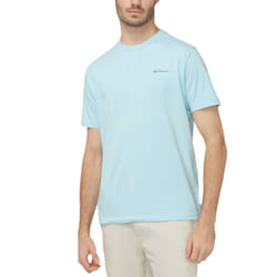 BEN SHERMAN Mens T Shirts Casual Summer Tee - Sky Blue, M