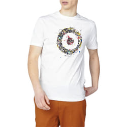 BEN SHERMAN 4063 Mens T Shirts Target Logo Tee - White, 3XL