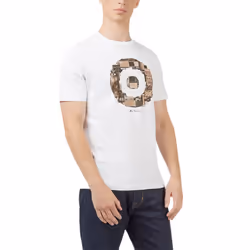 BEN SHERMAN 8162 Mens T Shirts Target Logo Tee - White, XS