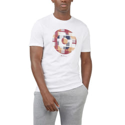 BEN SHERMAN 0068 Mens T Shirts Target Logo Tee - White, 2XL