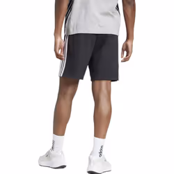 Adidas Essential 3 Stripes Mens French Terry Shorts - Black, M