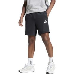 Adidas Essential 3 Stripes Mens French Terry Shorts - Black, XL