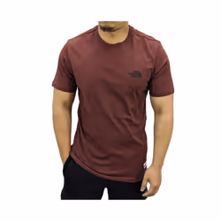 The North Face Mens Graphic T Shirts - Burgundy, S