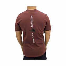 The North Face Mens Graphic T Shirts - Burgundy, S