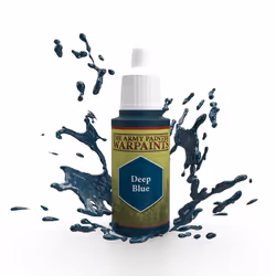 The Army Painter Warpaints: Deep Blue, Blue, Acrylic paint, liquid