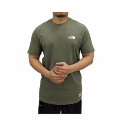 The North Face 009015 Mens Graphic T Shirts - Olive, S