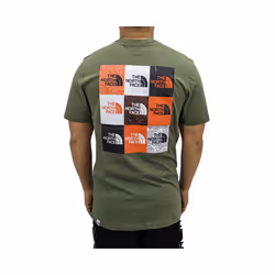 The North Face 009015 Mens Graphic T Shirts - Olive, S
