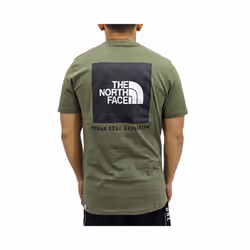 The North Face 009018 Mens Graphic T Shirts - Olive, S