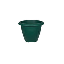 Green Round Venetian Pot Decorative Plastic Garden Planter 43cm