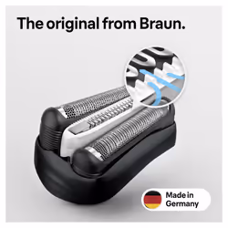 Braun Series 3 Electric Shaver Original Replacement Head, Easily Attach Your New Shaver Head, Compatible with All Series 3 ProSkin Electric Shavers,