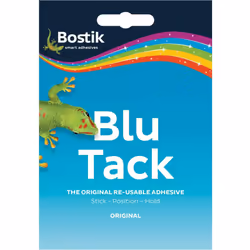 Bostik 801103 Blu Tack Handypack The Originals Re Useable Adhesive