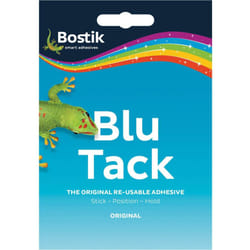 Bostik 801103 Blu Tack Handypack The Originals Re Useable Adhesive