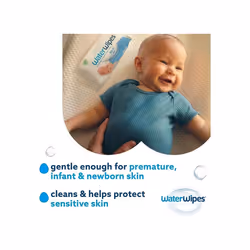 WaterWipes Original Plastic Free Baby Wipes, 720 Count (12 packs)