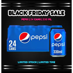 Wholesale Drinks, Bulk Cases of Soft Drinks, Monster, Fanta, Coke, Pepsi and More Beverage - Pepsi Cans 24x330ml