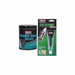 Granville 0841A Ceramic Brake Grease, 500 g & 0073A Silicone Grease Tube,70G