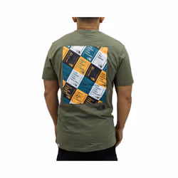 The North Face Mens Graphic T Shirts - Olive, M
