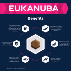 Eukanuba Grain Free Complete Dry Dog Food for Senior Small and Medium Breeds with Ocean Fish 12 kg