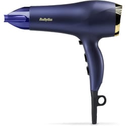 BaByliss Midnight Luxe 2300W Hair Dryer, Ionic Frizz-control, Fast Drying, Professional and Lightweight, 3 heat & 2 spe
