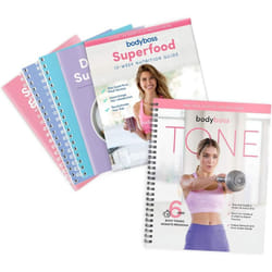 BodyBoss Tone & Nutrition Bundle Tone Superfood Nutrition Fitness Book