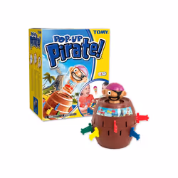 TOMY Pop Up Pirate Classic Children's Action Board Game, Family and Preschool Kids Game for Children 4, 5, 6, 7, 8 Year